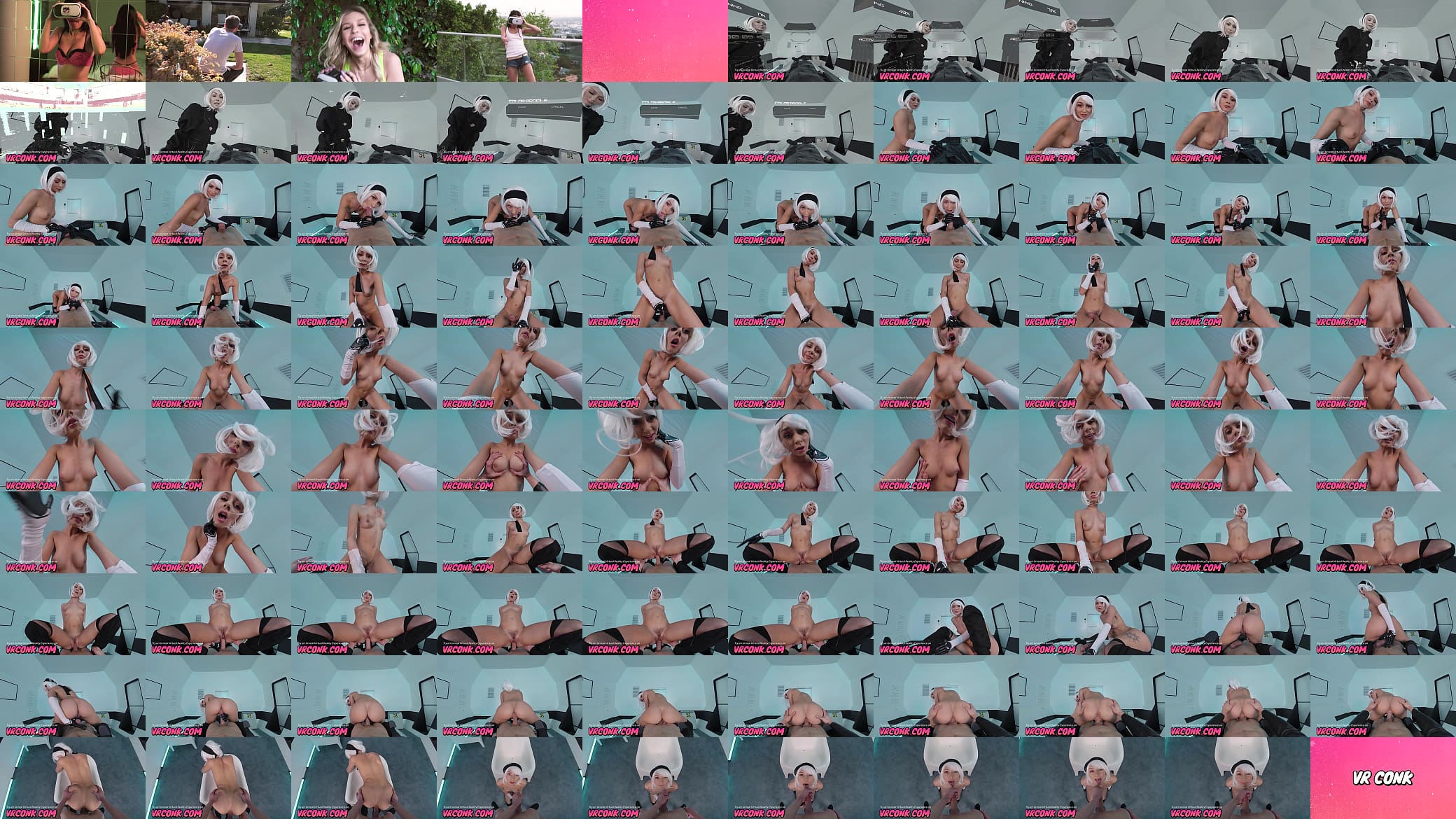 VR Conk NieR Automata XXX Parody with Chloe Temple 预览图