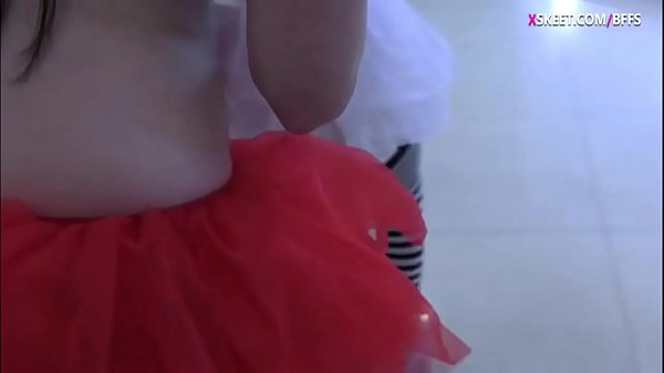 Three alien babes sharing on big shaft