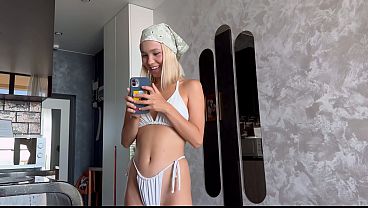 BEAUTIFUL SKINNY BLONDE ASIAN BABY GETS FUCKED HARD AND DEEP ALL NIGHT LONG