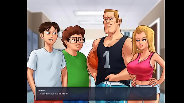 Summertime Saga First day in School | Episode 02