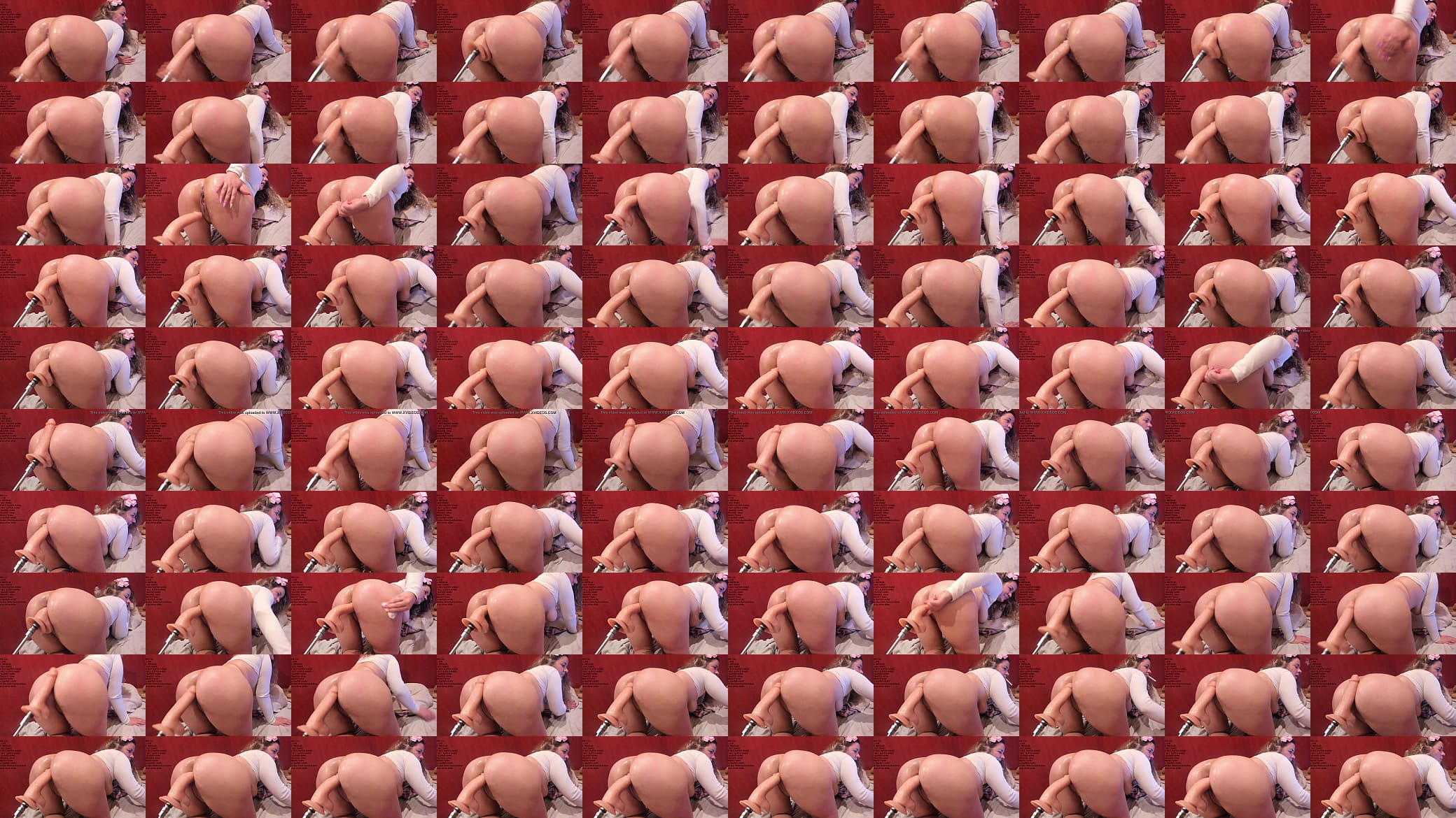 CUTE PAWG USE FUCKMACHINE AND BEG FOR YOU FUCK HER HARD 预览图