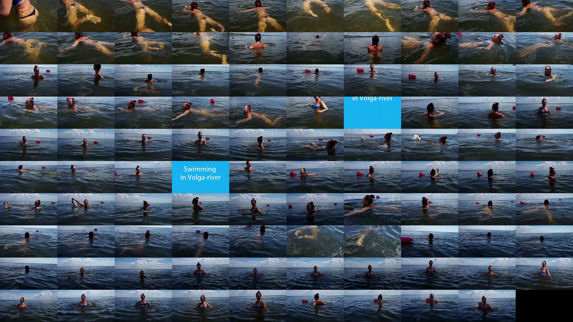 Swimming in Volga river 预览图