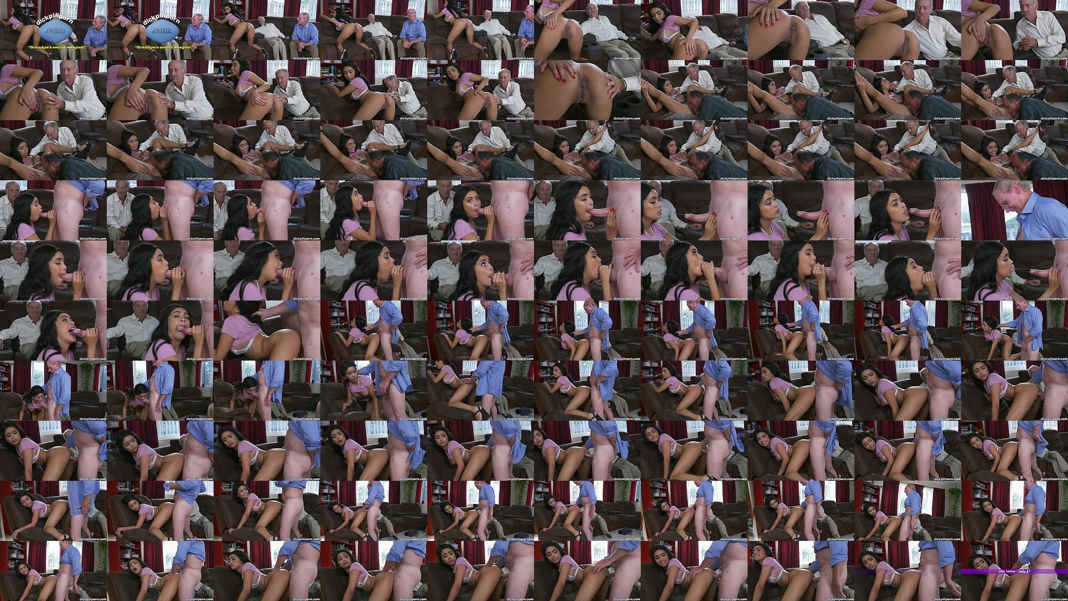 These Old Guys Land a Young Porn Star (bpm15833) 预览图