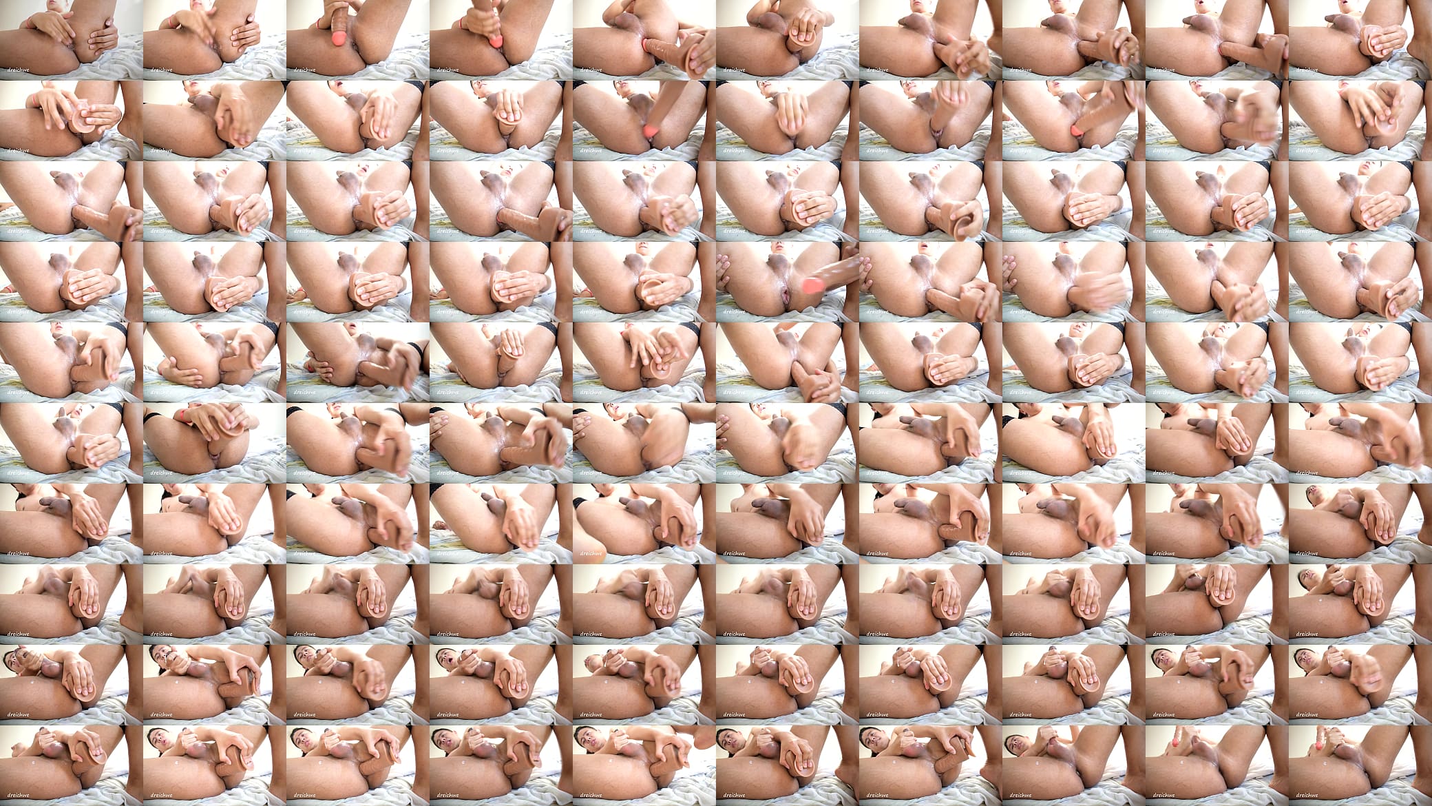 Thick dildo with cum at the end 预览图