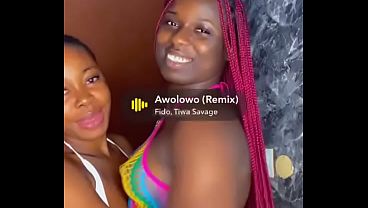 Black Melanin & Kremy Queen Chilling Before A Shoot