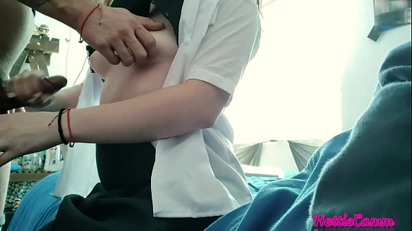 I fuck my sexy classmate while we study