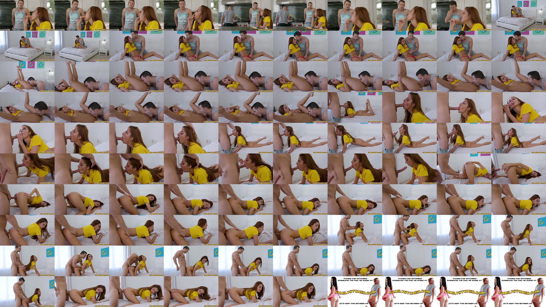 Vanna Bardot gets all the collegiate cock she craves as stepbro slams her from behind 预览图