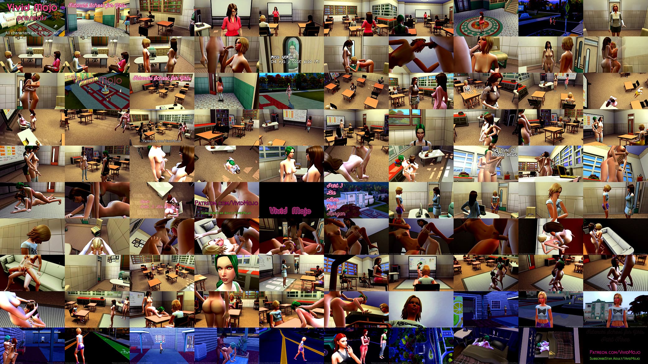 Futanari School For Girls Episodes 1-3 预览图