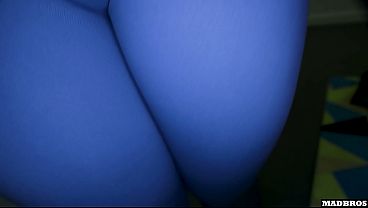 An Algerian Girl Got Her Perfect Big Ass Pounded For Exceeding The Time Limit In The Gym !!!