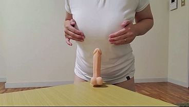 妄想オナニーで興奮する人妻