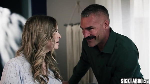 Stepdads big hard cock feels too real so petite teen Coco Lovelock enjoyed rough sex with MILF Codi Vore and guy