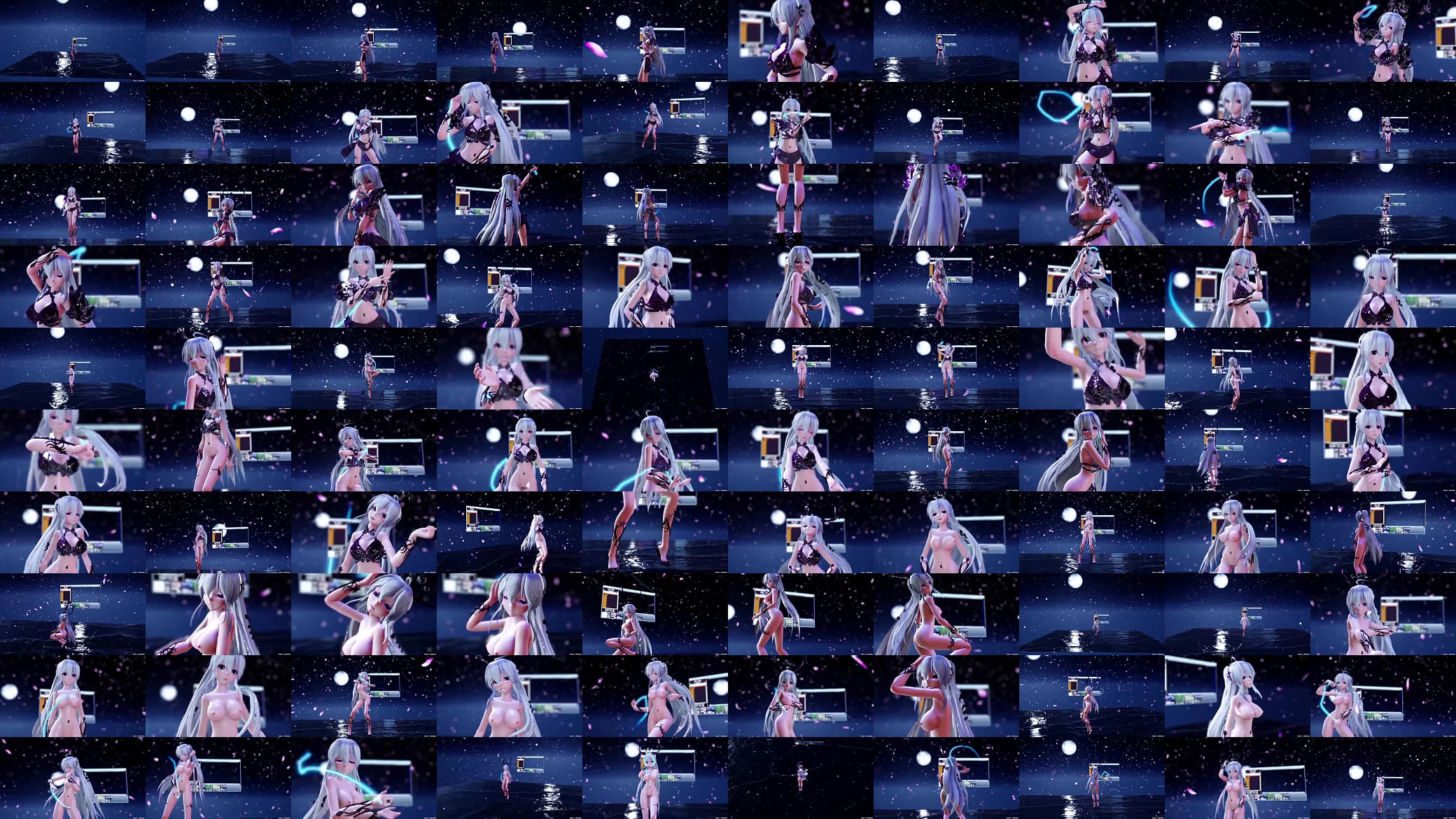 MMD R18 Number Nime H a k u 预览图