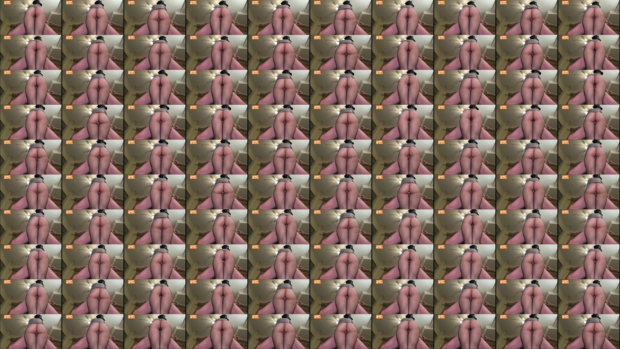 Japanese fishnet thighjob 预览图
