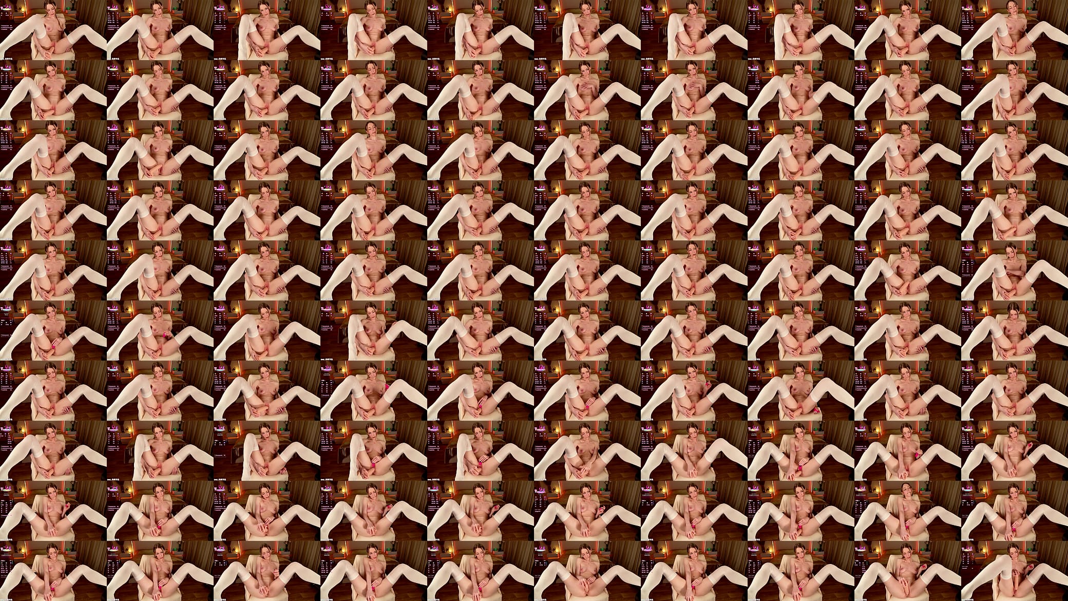 The Anya&#039;s Topless Dildo Fun: Building to a Hard Orgasm! 预览图