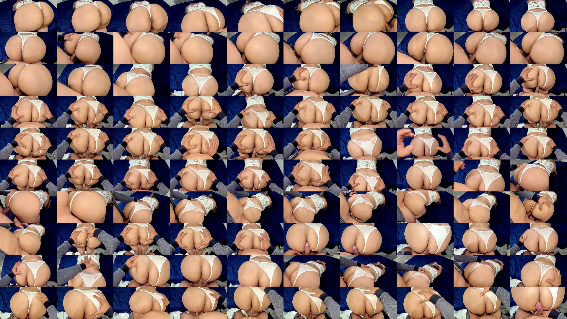 La mam&aacute; de mi esposa no pudo contener su lujuria y termin&oacute; d&aacute;ndome su enorme trasero para golpear 预览图