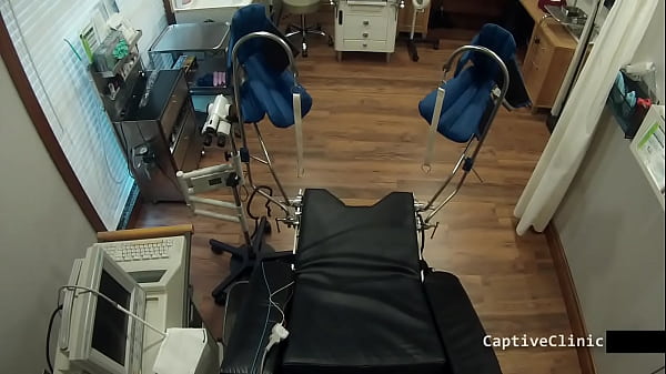 Maria Becomes Human Guinea Pig for Doctor Tampa's Strange Electrical E-Stim Experiments! Watch The Full 2  Hour Movie Only At BondageClinic! Reup