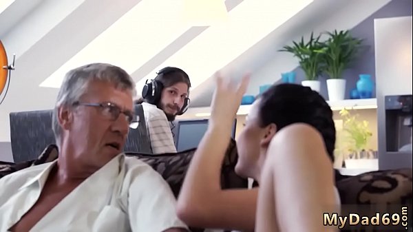 Old man sucks teen tits and lady gives blowjob first time What would