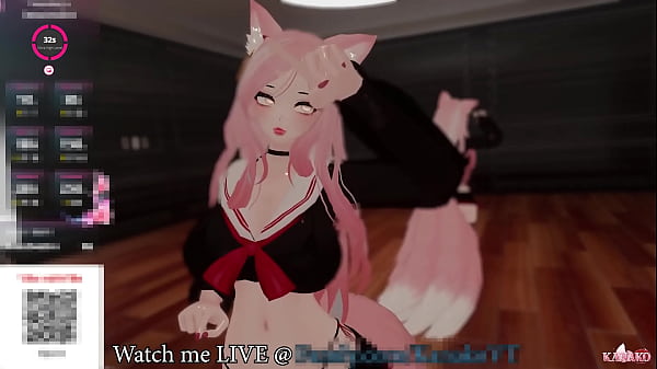 Download Video - Kanako tries to Talk but her Chat just wants her to Squirt for them&excl;&excl; Catgirl Vtuber Moans and Cums&excl;