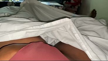 I RECORDED MY NEIGHBOR WATCHING HERSELF AFTER BREAKFAST