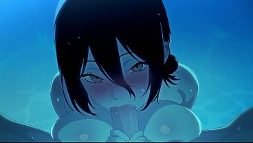 Reze and Denji Having Hardcore Sex in the Pool | Chainsaw Man
