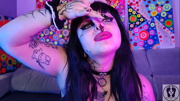 NOSE FETISH DEEDEELOVE GOTHIC BEAUTY GIRL