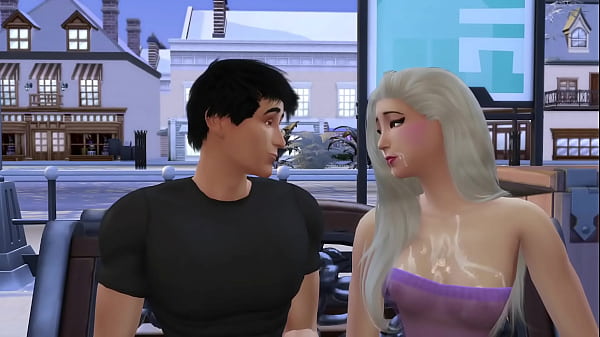 Download Video - Voyeur spy on Ladyboy blowjob in Bathroom &lbrack;Futa&rsqb; Sims 4 &vert; Episode 7