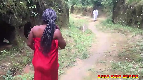 REVEREND FUCKING AN AFRICAN GODDESS ON HIS WAY TO EVANGELISM - HER CHARM CAUGHT HIM AND HE SEDUCE HER INTO THE FOREST AND FUCK HER ON HARDCORE BANGING