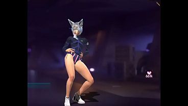 free fire girl showing her ass 