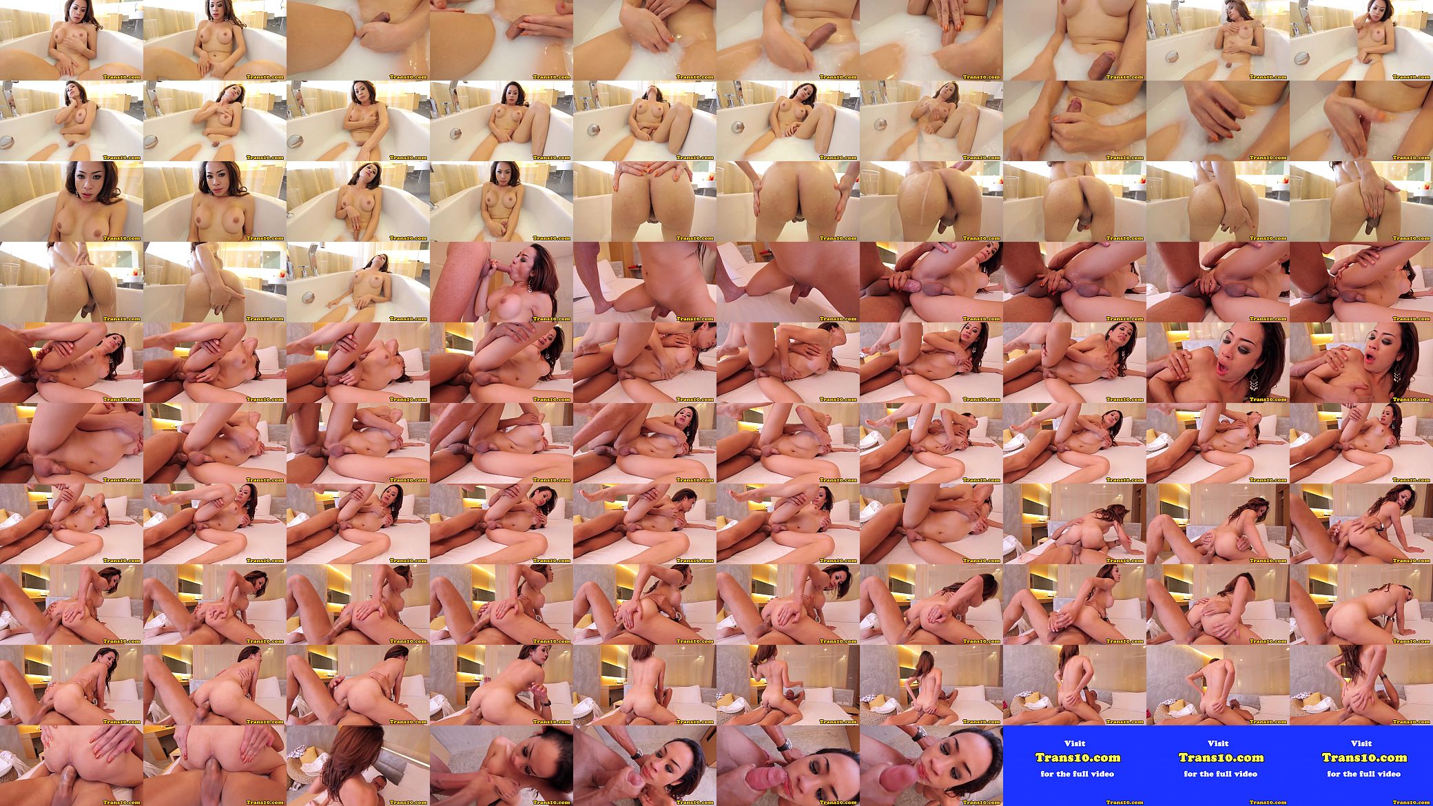 Bathed shemale rammed in tight asshole 预览图