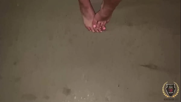 Fiji Falzz's Big Ass! Lucky & Vigorous Rome Major Doggy Styles Her!