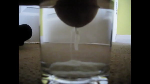 Cumshot in water