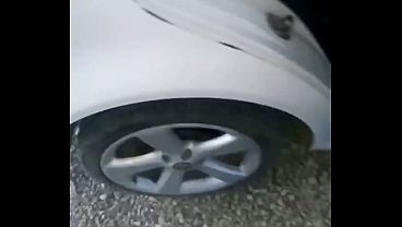 having sex in the car with a work friend