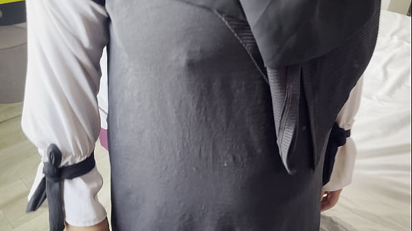 Arab maid gets creampied by hotel client
