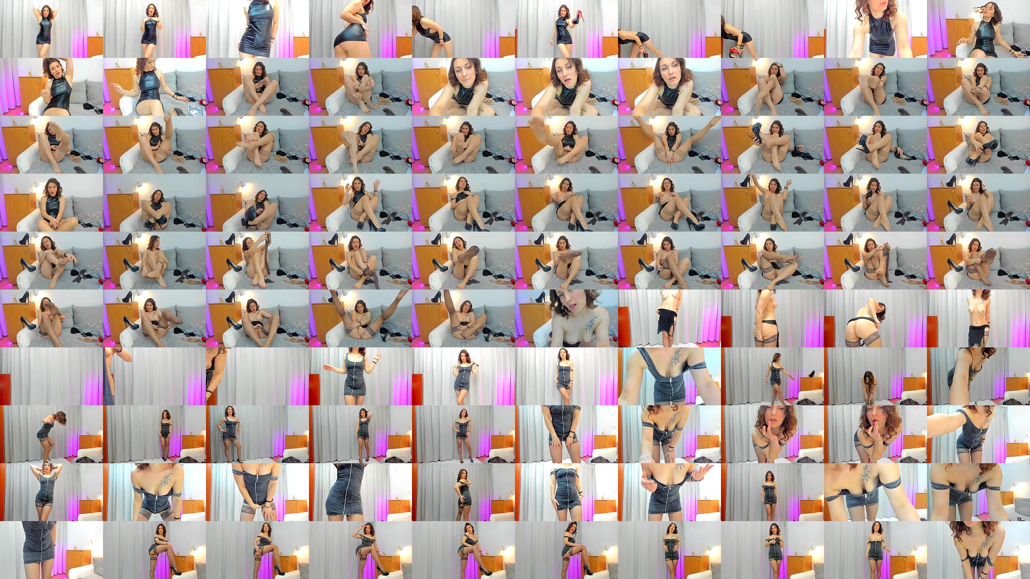 I change my dresses and high heels 预览图
