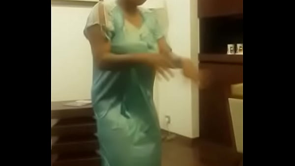 Indian Wife Dancing In Hotel Room
