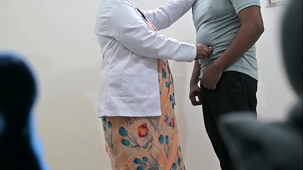 Lady doctor surprisingly having sex with patient