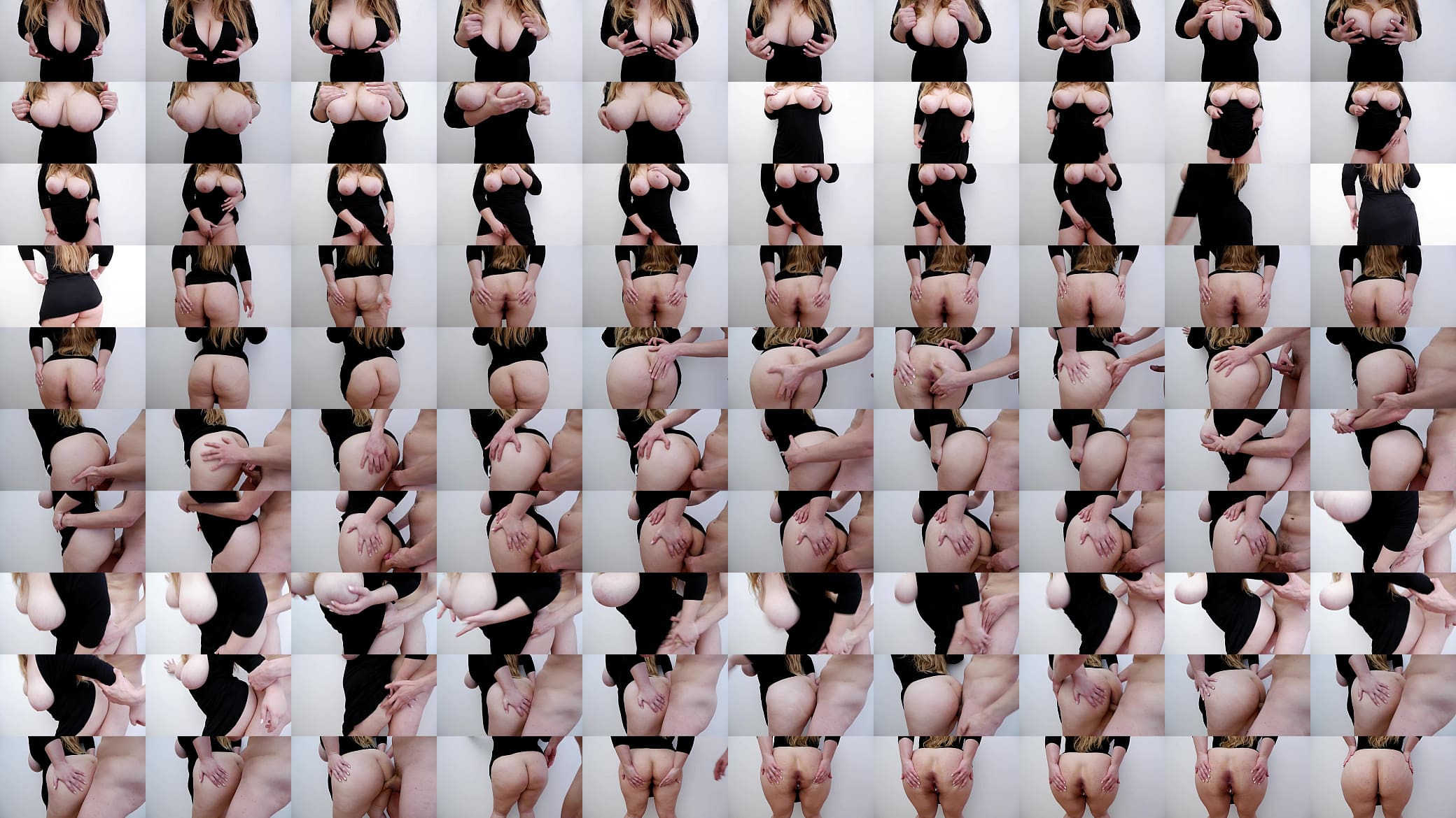Milf with big natural tits masturbates and gets cum in pussy 预览图