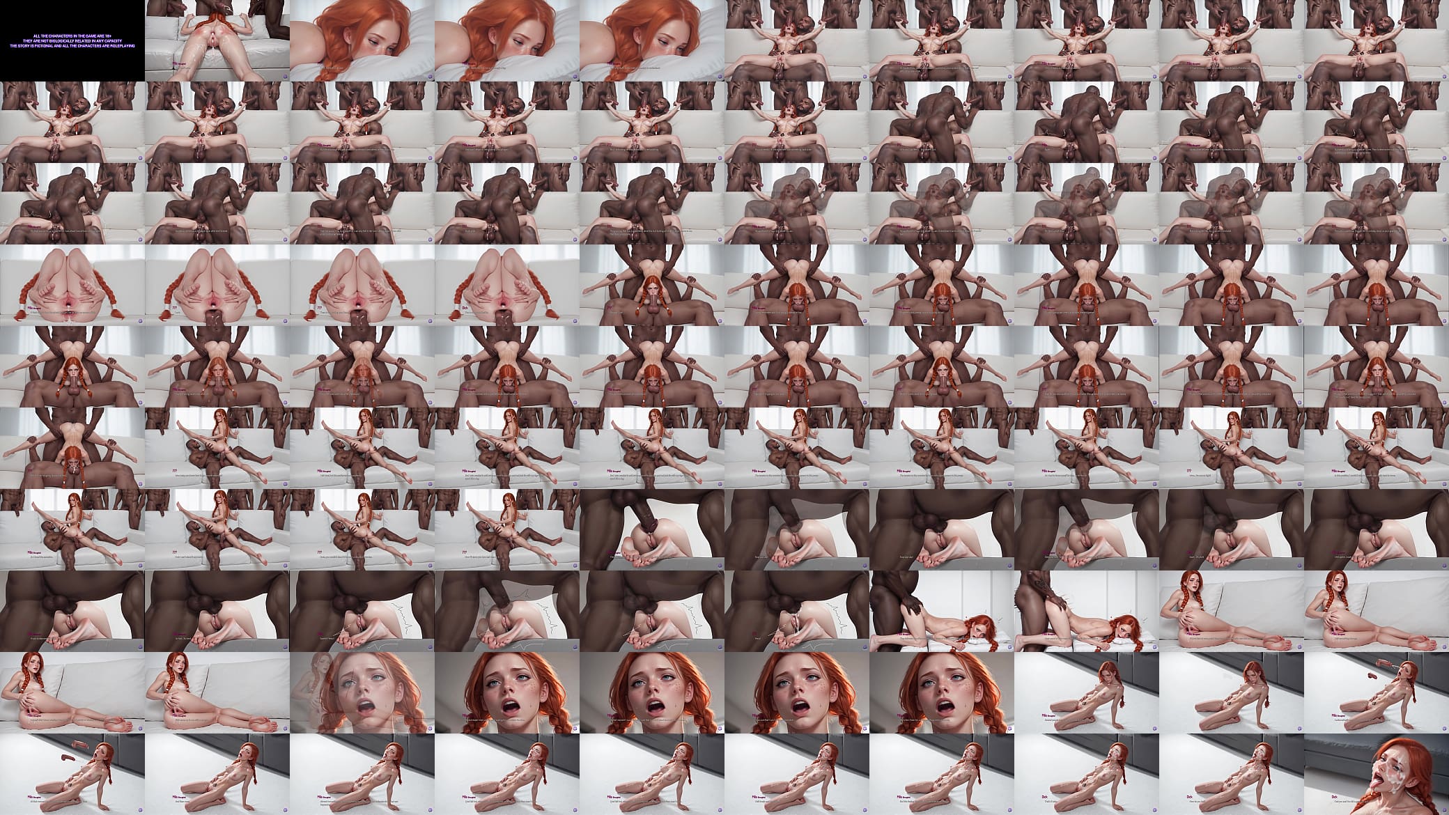 Cheating Wife Mila Takes 8 BBCs In Gangbang Sex - 3D Hentai Animated Porn - Mila AI 预览图