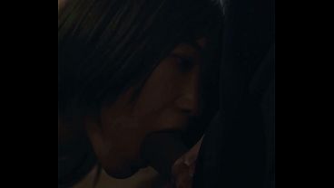 Asian Time Freeze - Kyoko Gets Facial