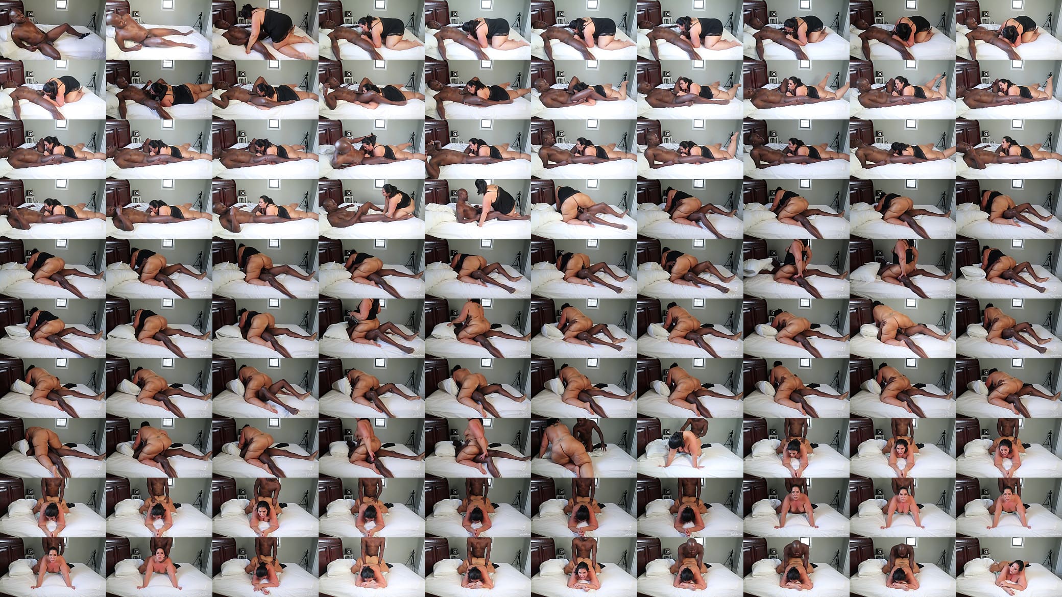 BRUNETTE BBW GETS CREAMPIED BY BBC BULL 预览图
