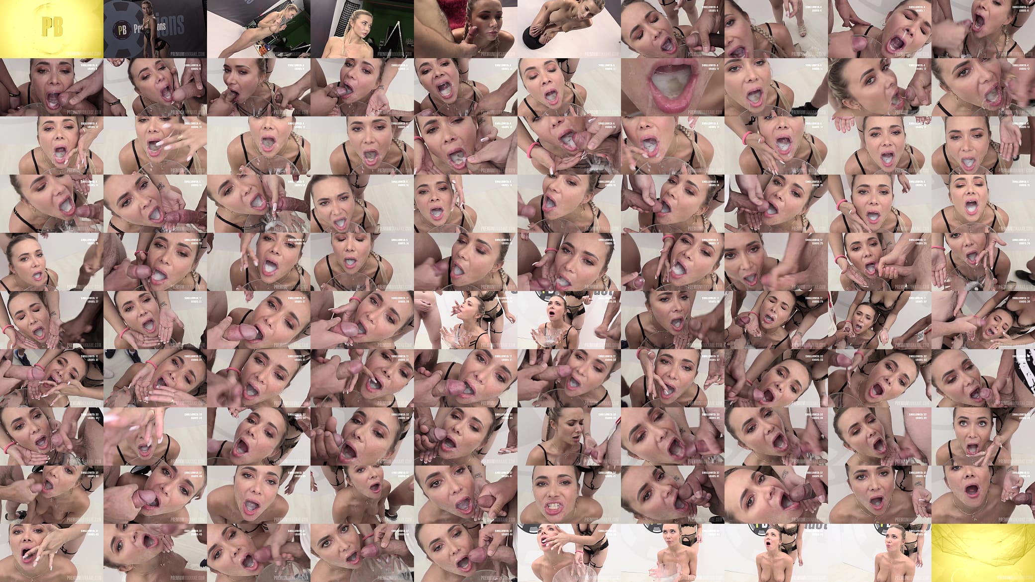 PremiumBukkake - Venera Maxima swallows 98 huge mouthful cumshots 预览图