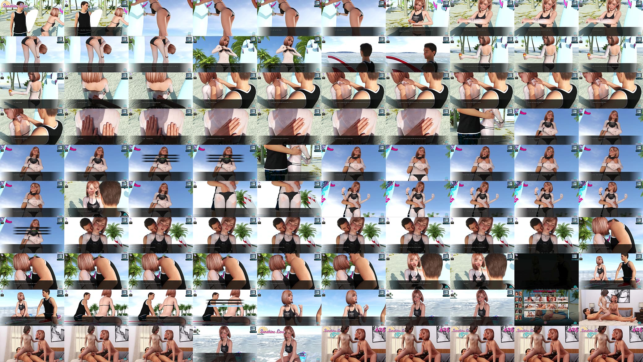SUNSHINE LOVE #425 &bull; A dream threesome with two naughty babes 预览图