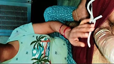 Desi bhabhi tight pussy fucking video with clear Hindi voice moaning orgasm - bhabhi jumping on big dick