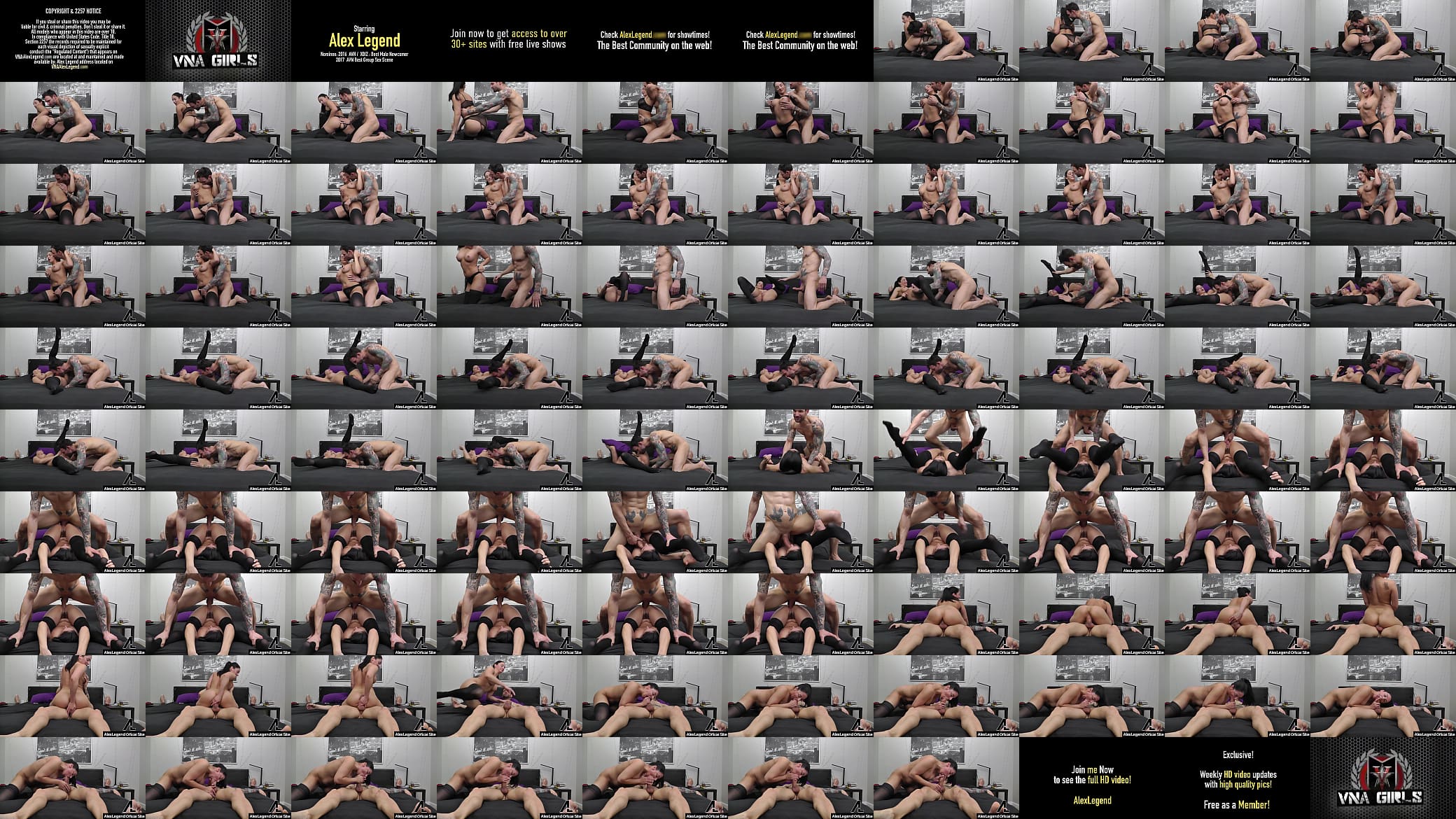 Alex Legend Screws Sheena Ryder&#039;s Slit In Many Different Positions! 预览图