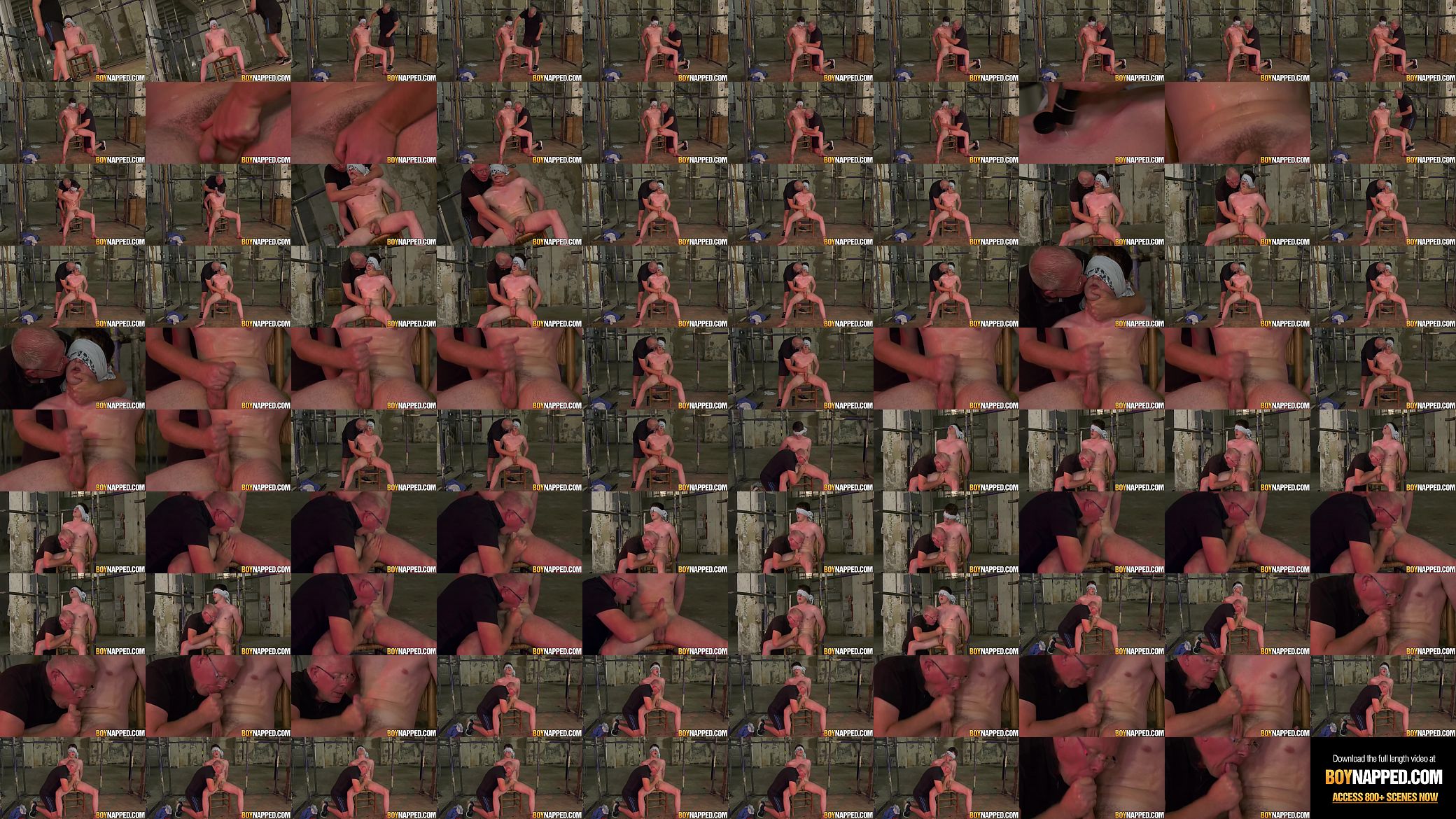 Tied and blindfolded slave sucked by mature master Sebastian 预览图