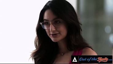 OUT OF THE FAMILY - Eliza Ibarra Turns Anger Into Hardcore Cheating Stepsister Fucking
