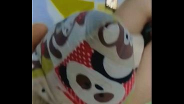 I FIND HER MASTURBATING WITH A PILLOW AND I PUT MY DICK IN THERE WHILE SHE'S ON ALL FOURS