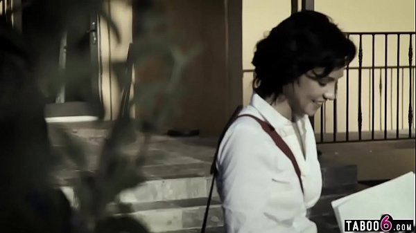 Babysitter teen fucked by the creepy huge boner