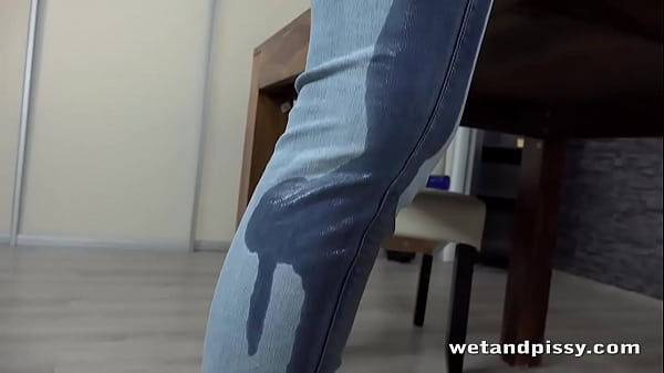 Denim Pee With Lara Fox