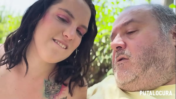 PutaLocura - Spanish tomboy Krystal Genner is caught in a park and fucks Torbe